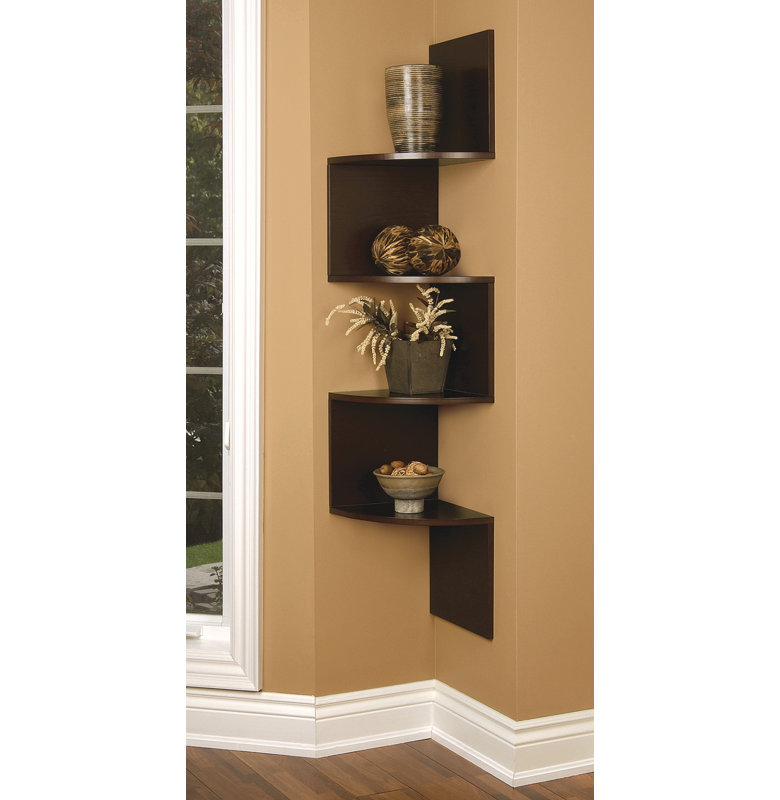 Brayden Studio® 4 Piece Corner Shelf & Reviews Wayfair